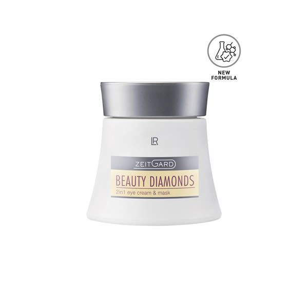 Beauty Diamonds Creme e máscara para olhos 2 em 1
